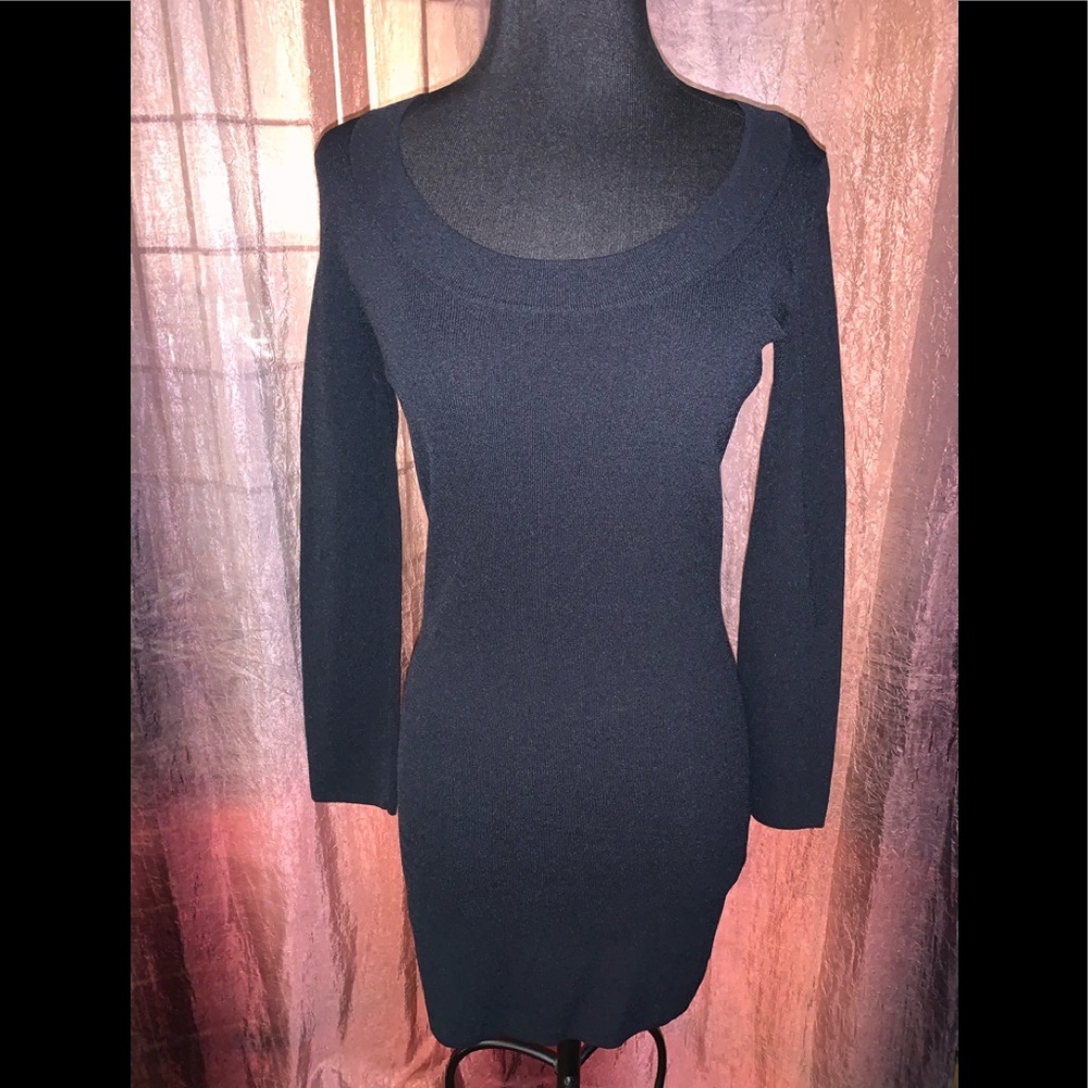 Moda International scoop neck little‎ black dress